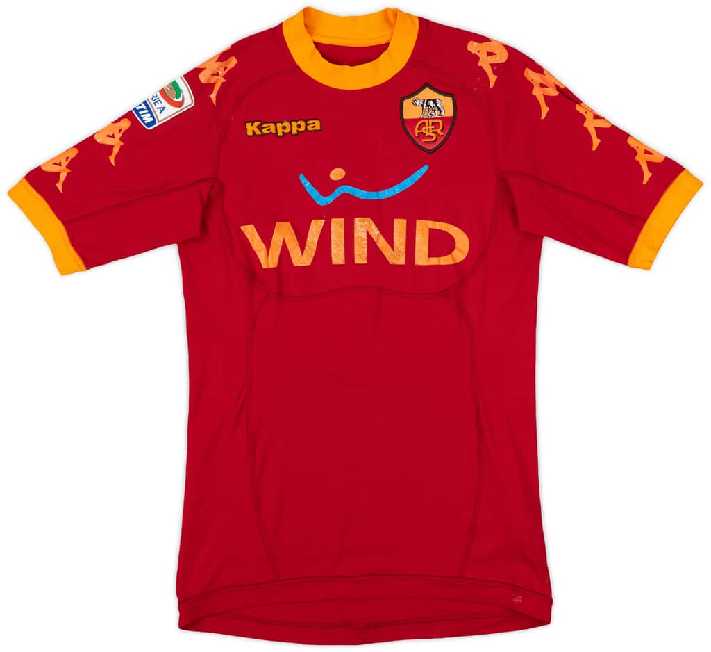 2010-11 Roma Home Shirt Totti #10 - 5/10 - (XS)