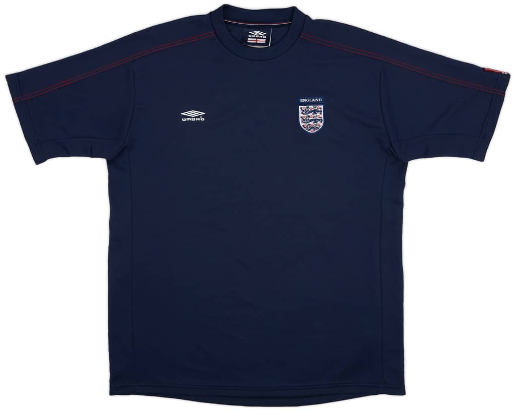 2002-03 England Umbro Training Shirt - 8/10 - (L)