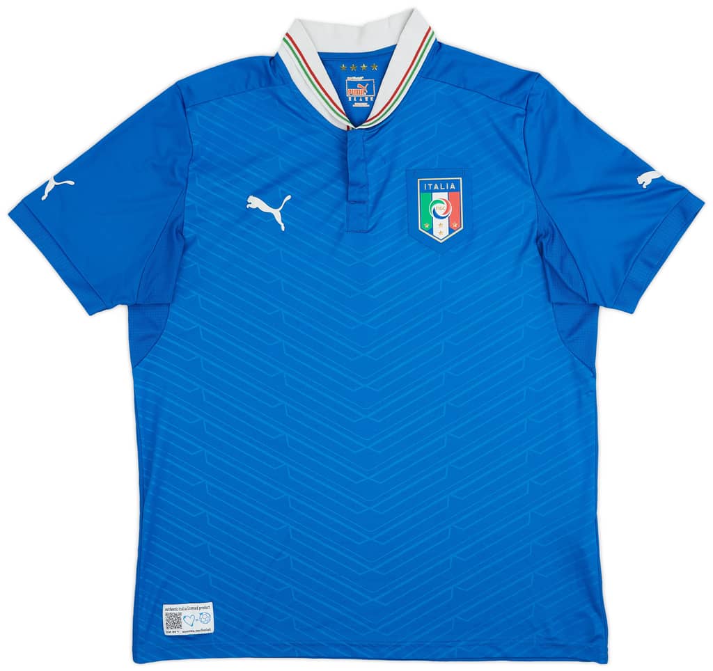 2012-13 Italy Home Shirt - 7/10 - (XL)