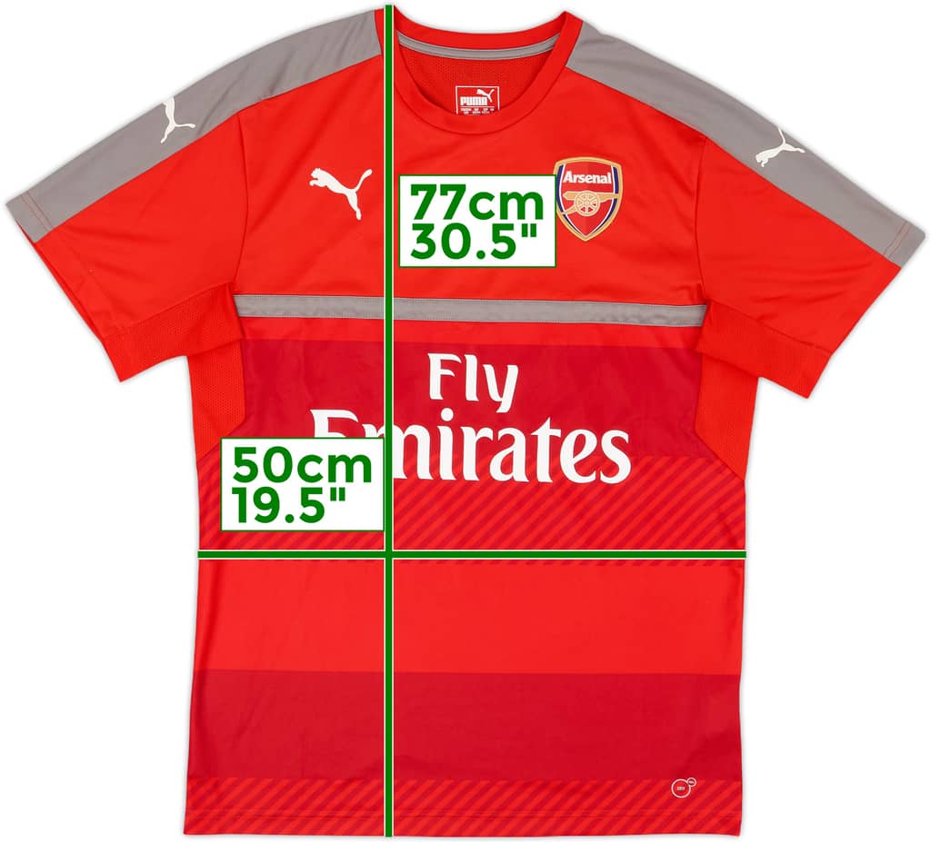 2015-16 Arsenal Puma Training Shirt - 9/10 - (L)
