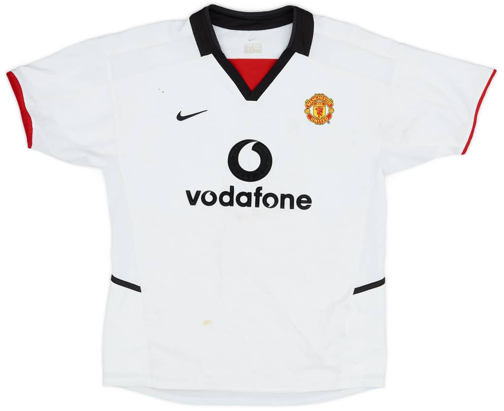 2002-03 Manchester United Away Shirt - 6/10 - (L.Boys)