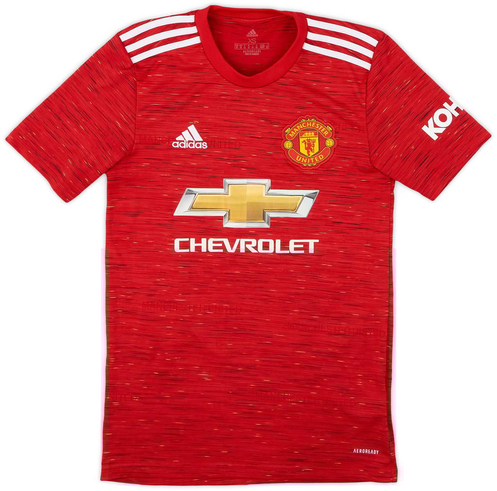 2020-21 Manchester United Home Shirt Rashford #10 - 9/10 - (XS)