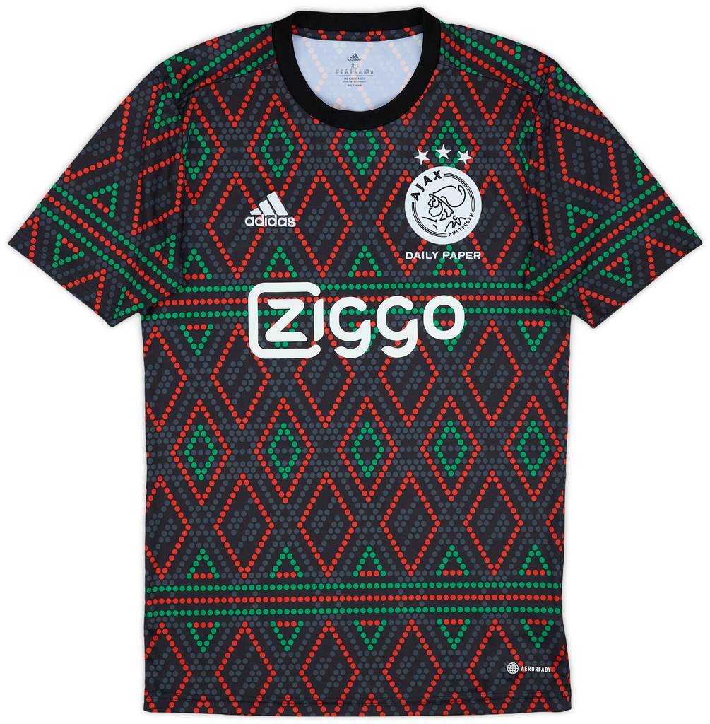 2022-23 Ajax adidas Pre-Match Training Shirt - 10/10 - (XS)
