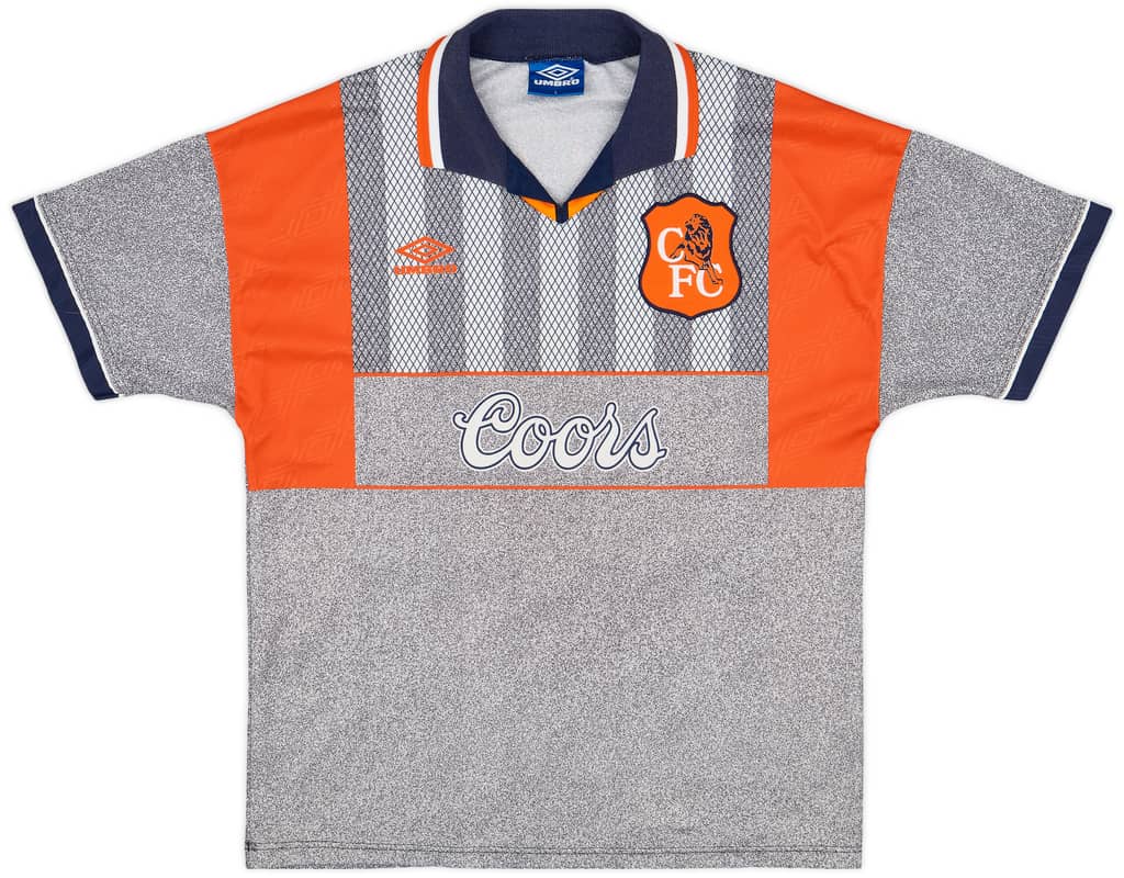 1994-96 Chelsea Away Shirt Gullit #4 - 10/10 - (L)