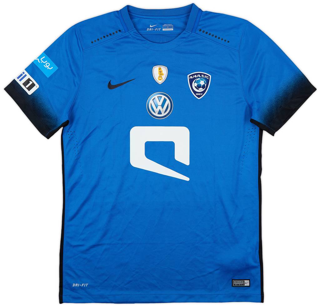 2016-17 Al Hilal Authentic Home Shirt - 9/10 - (L)