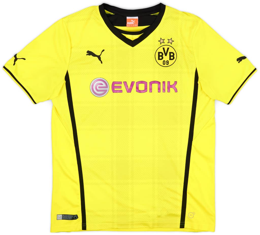 2013-14 Borussia Dortmund Home Shirt - 7/10 - (XL.Boys)