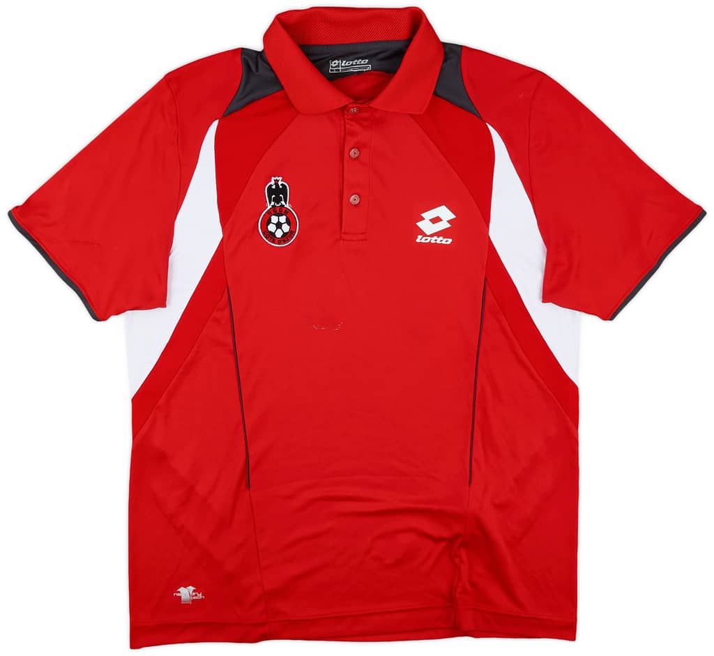2010-11 OGC Nice Lotto Polo Shirt - 7/10 - (L)
