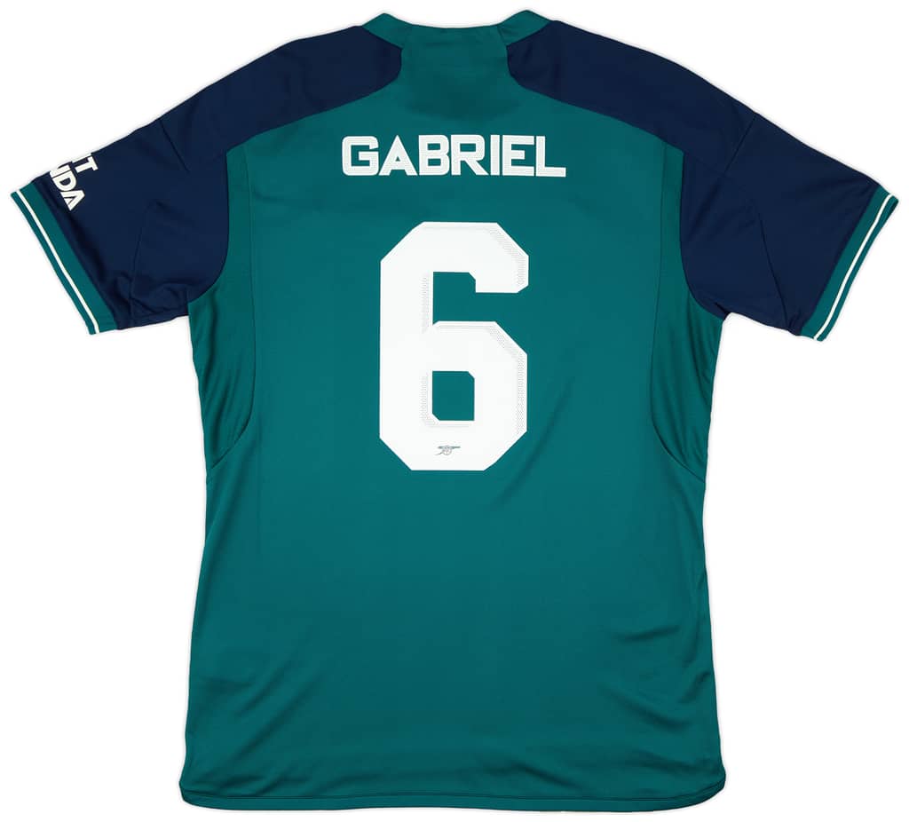 2023-24 Arsenal Third Shirt Gabriel #6