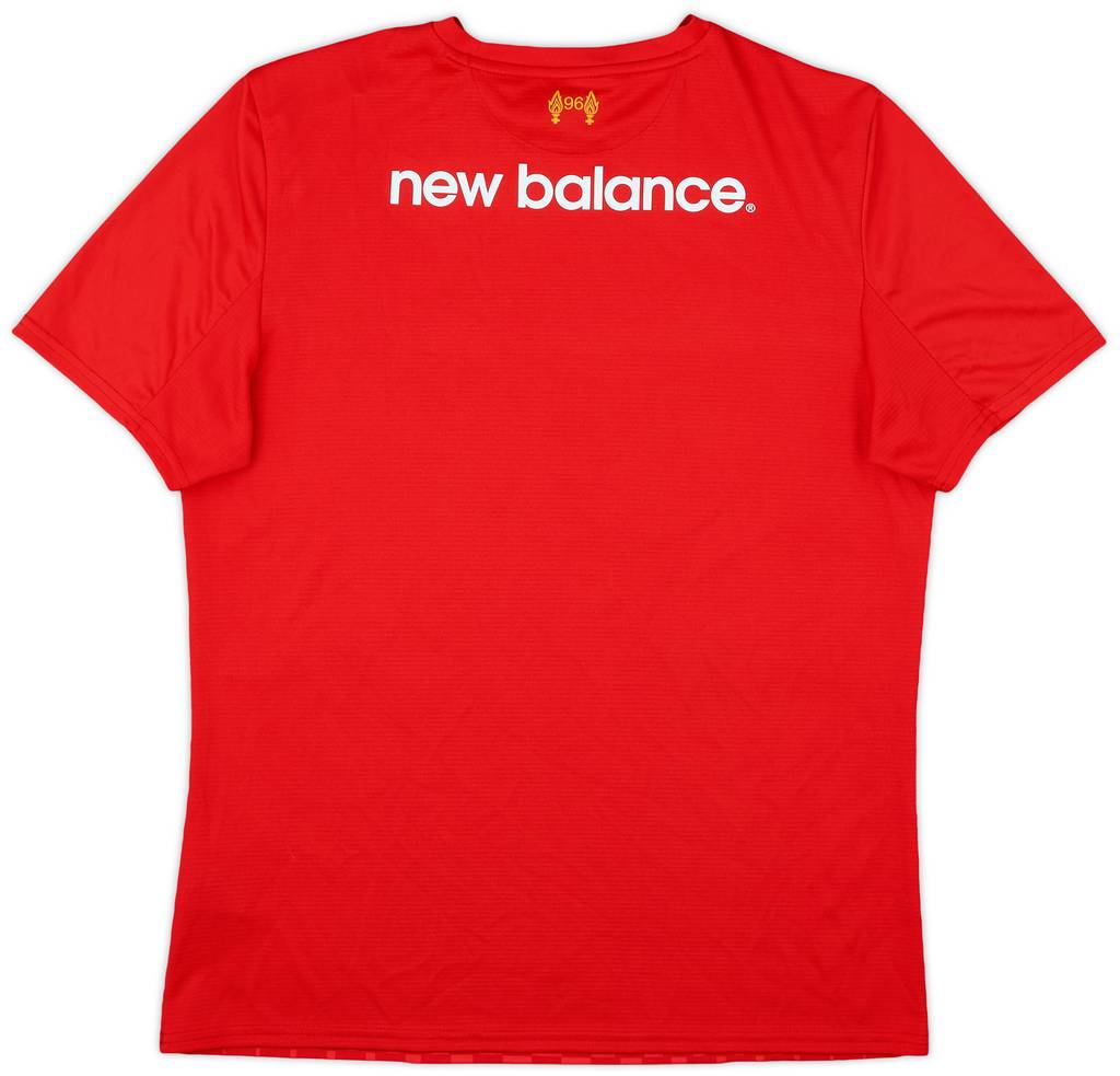 2016-17 Liverpool New Balance Training Shirt - 10/10 - (M)
