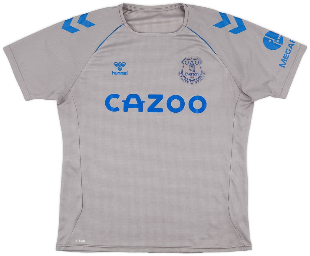 2021-22 Everton Hummel Training Shirt - 8/10 - (L)