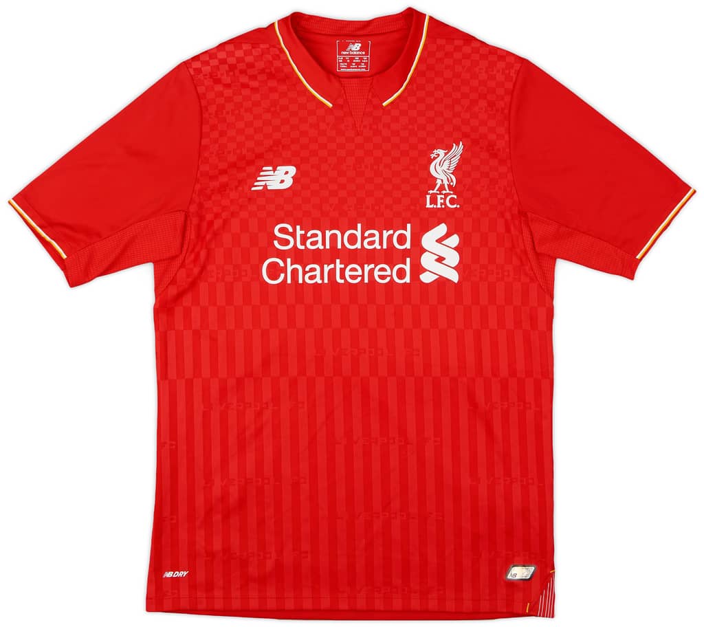 2015-16 Liverpool Home Shirt - 9/10 - (XL.Boys)