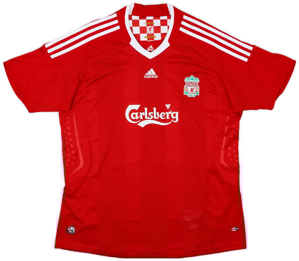2008-10 Liverpool Home Shirt - 8/10 - (Women's XL)