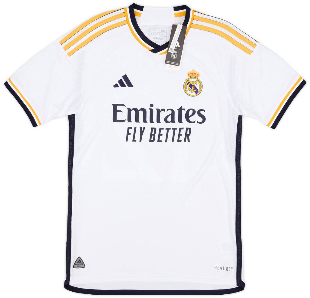2023-24 Real Madrid Authentic Home Shirt Camavinga #12 - 9/10 - (XXL)