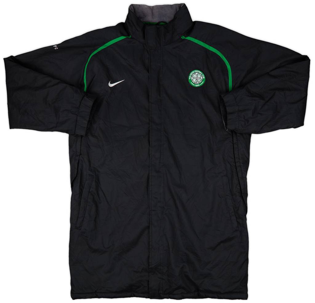 2005-06 Celtic Nike Padded Bench Coat - 9/10 - (XL)