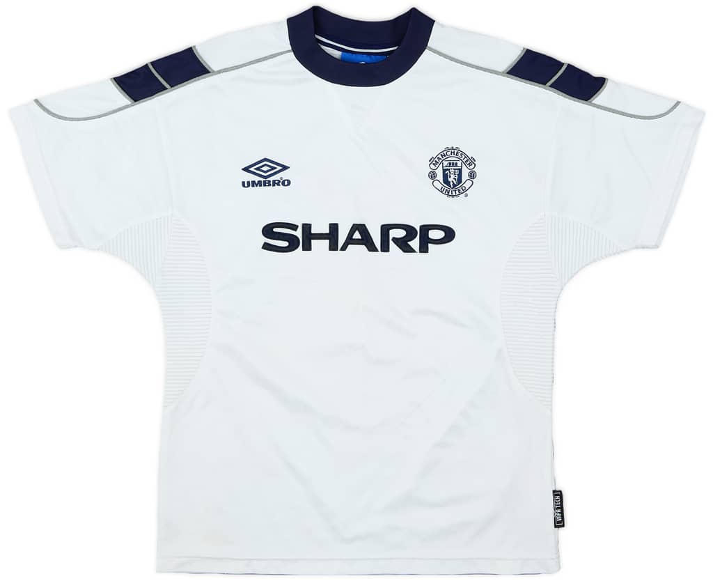 1999-00 Manchester United Third Shirt - 6/10 - (L.Boys)