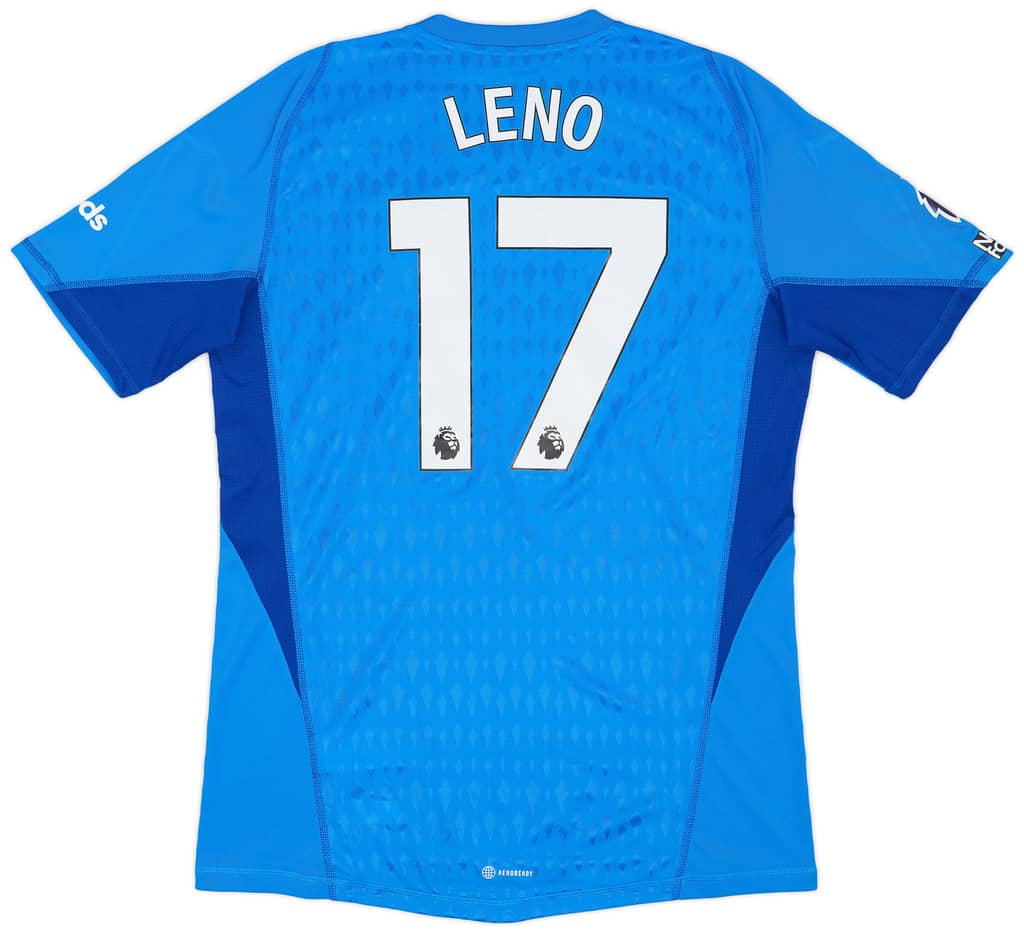 2023-24 Fulham Match Issue GK Shirt Leno #17
