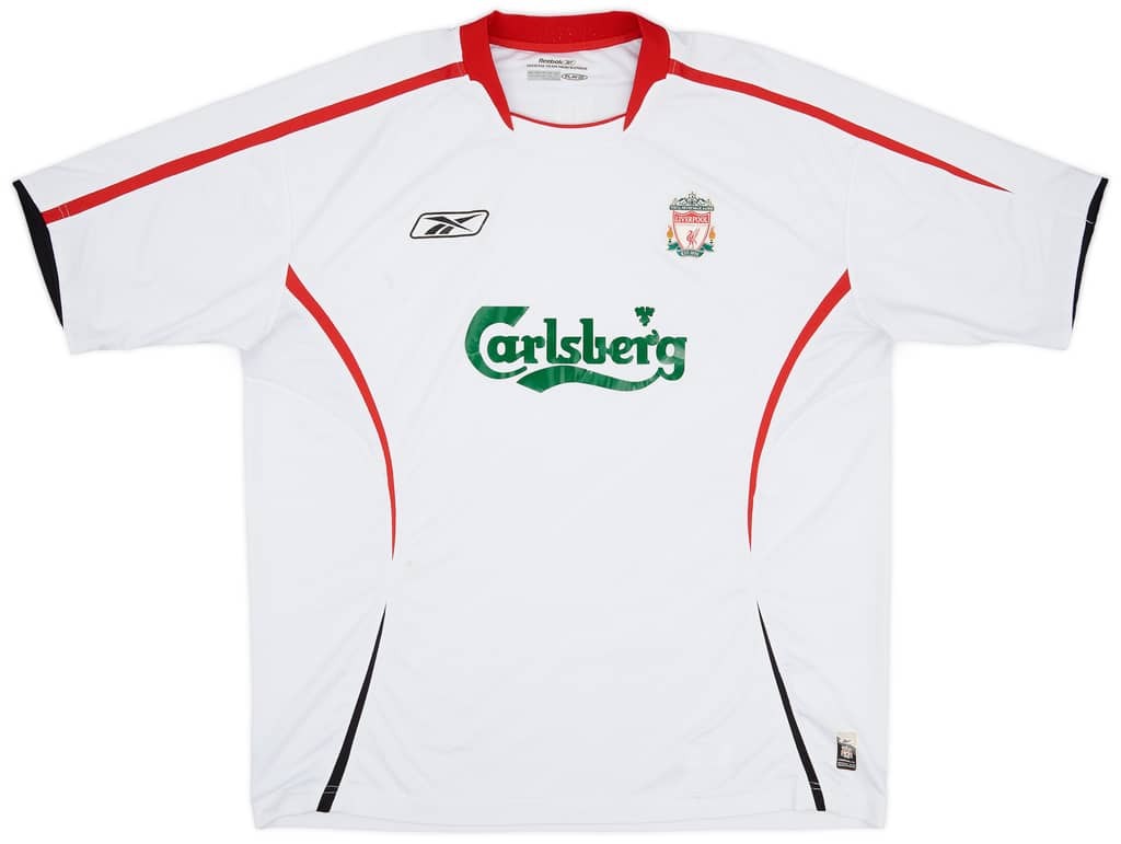 2005-06 Liverpool Away Shirt Gerrard #8 - 6/10 - (XL)