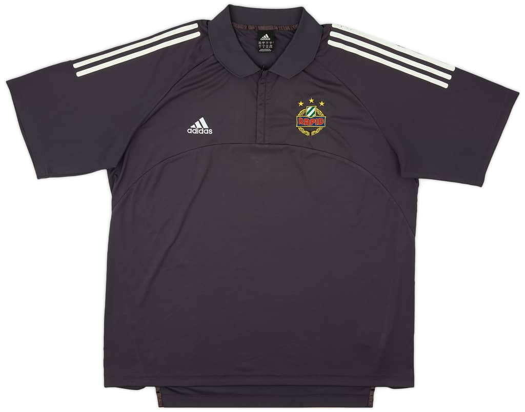 2003-04 Rapid Vienna adidas 1/4 Zip Training Shirt - 6/10 - (XXL)