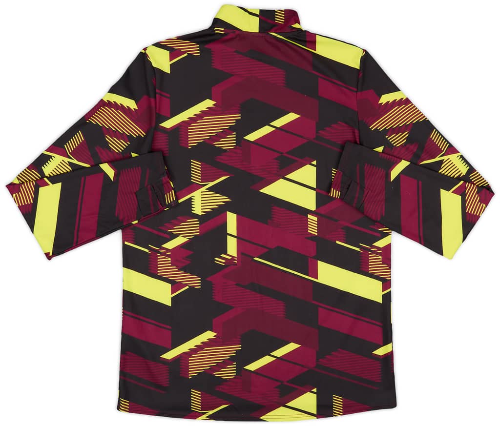 2023-24 Burnley Player Issue 1/4 Zip Pre-Match Top - 5/10 - (L)