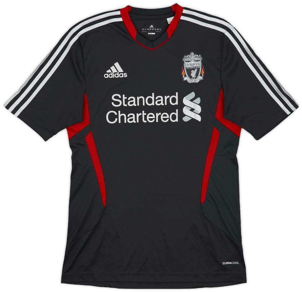 2011-12 Liverpool adidas Training Shirt - 8/10 - (S)