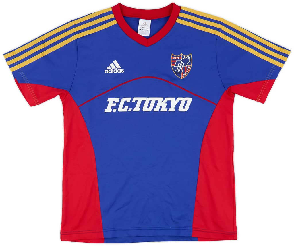 2013 FC Tokyo adidas Training Shirt Lucas #49 - 9/10 - (S)