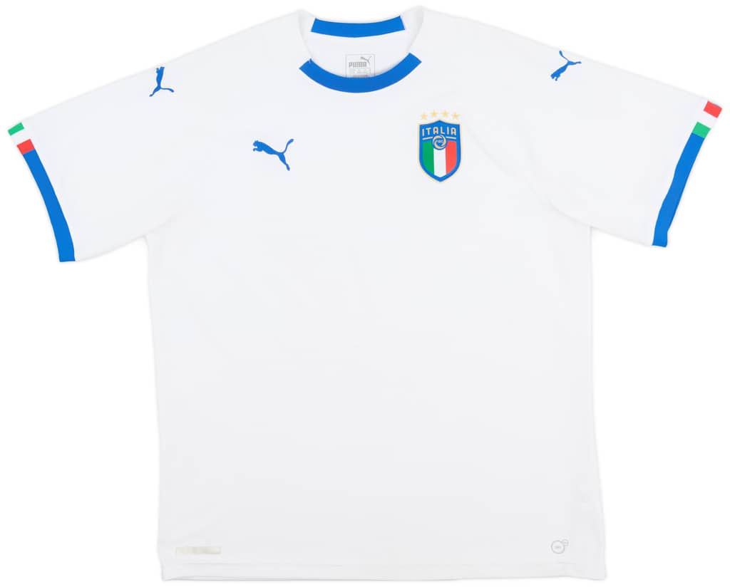 2018-19 Italy Away Shirt - 7/10 - (XL)