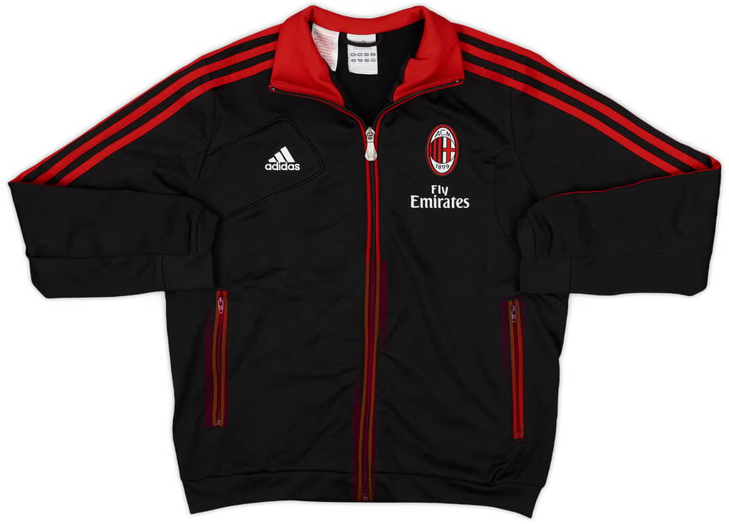 2012-13 AC Milan adidas Track Jacket - 8/10 - (M.Boys)
