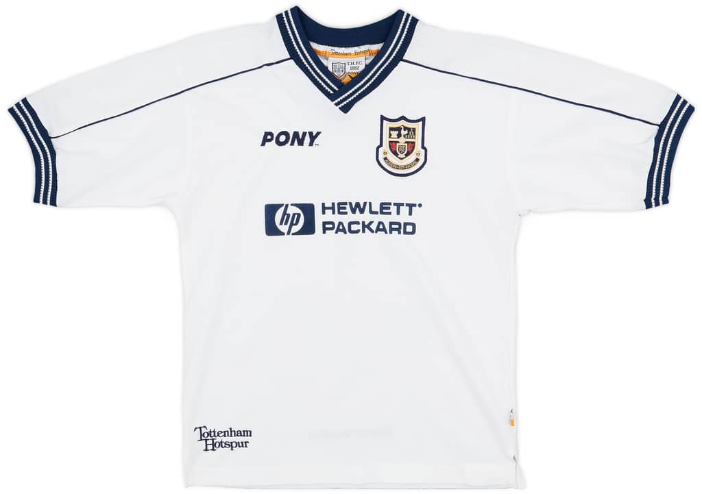 1997-99 Tottenham Home Shirt - 8/10 - (Y)