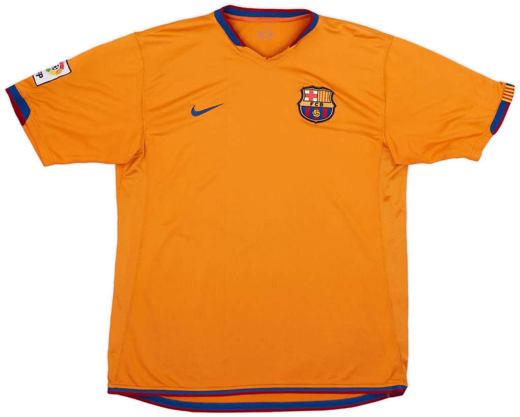 2006-08 Barcelona Away Shirt Messi #19 - 6/10 - (L)