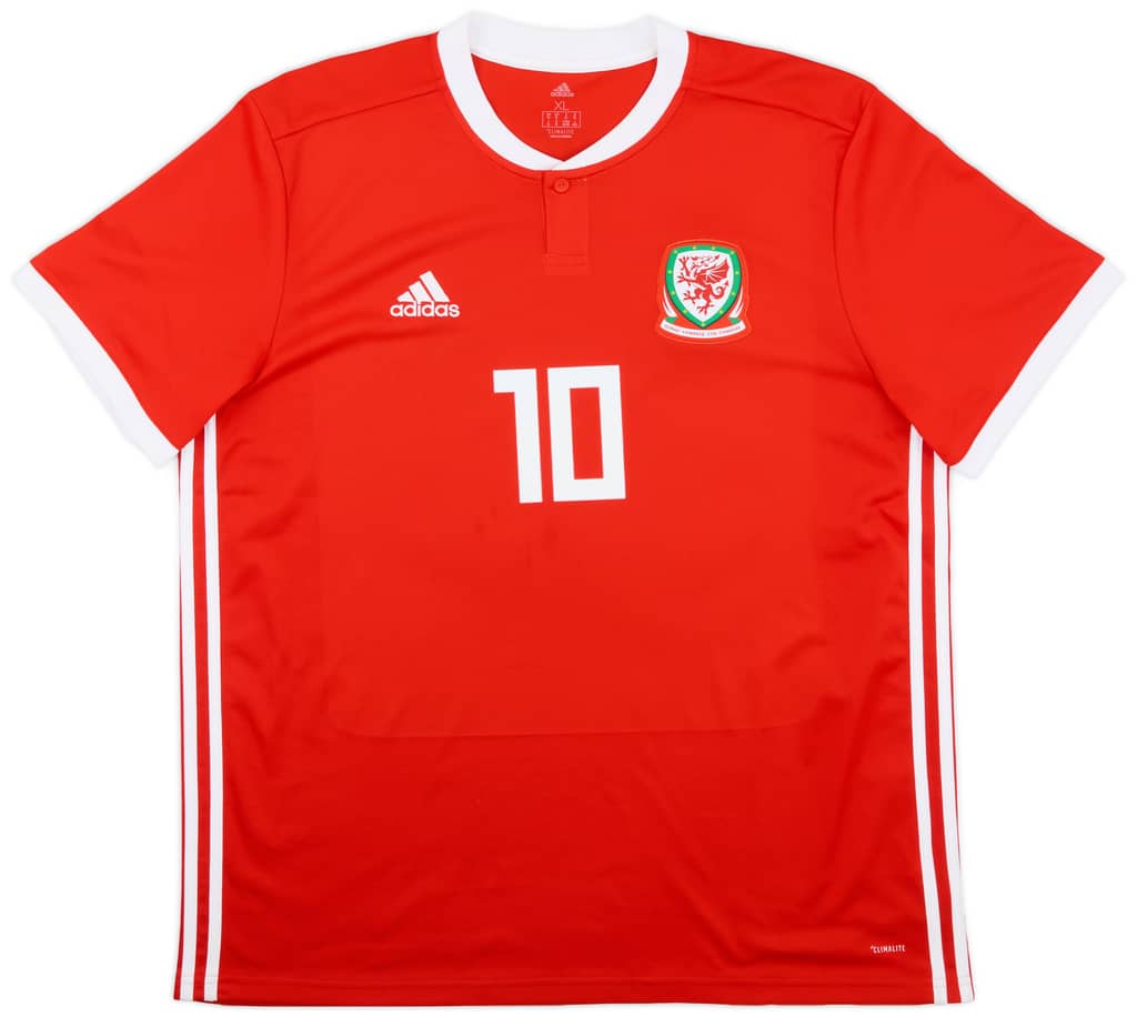 2018-19 Wales Home Shirt Ramsey #10 - 9/10 - (XL)