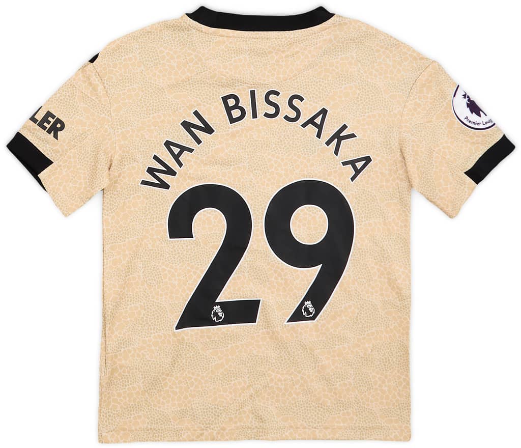 2019-20 Manchester United Away Shirt Wan Bissaka #29 - 8/10 - (7-8 Years)