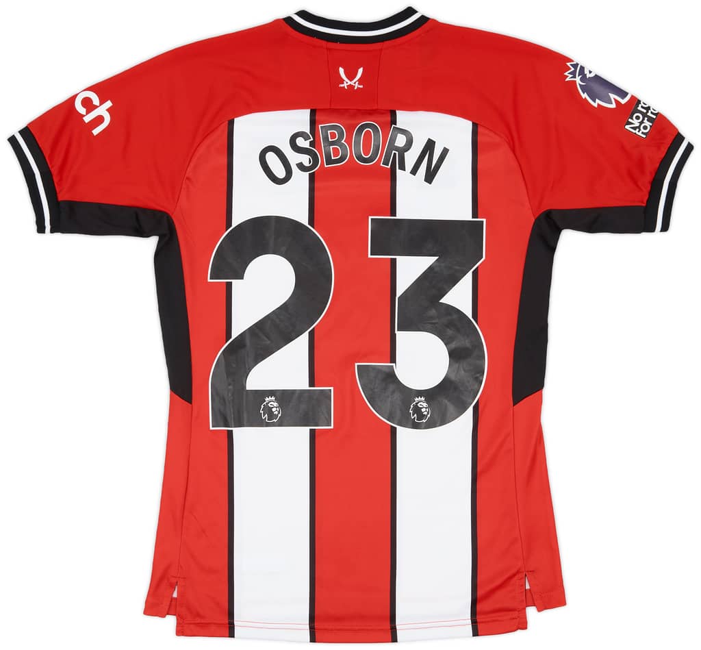 2023-24 Sheffield United Match Issue Home Shirt Osborn #23