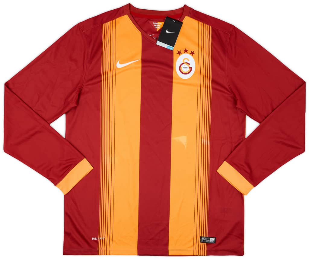 2014-15 Galatasaray Home L/S Shirt (L)