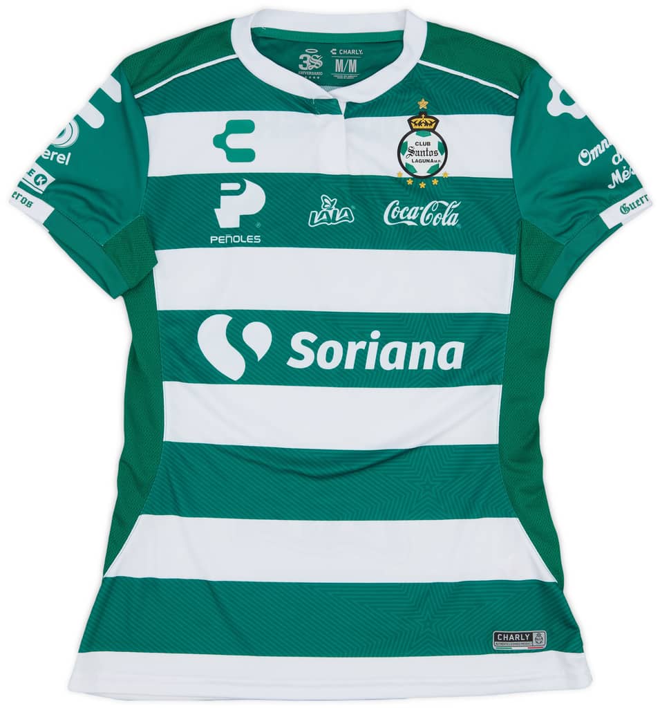 2018-19 Santos Laguna Home Shirt - 9/10 - (Women's M)