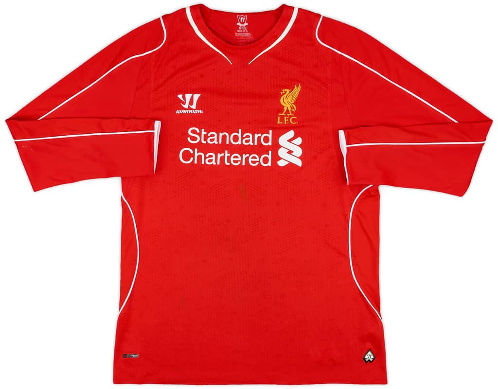 2014-15 Liverpool Home L/S Shirt Sturridge #15 - 6/10 - (XL)