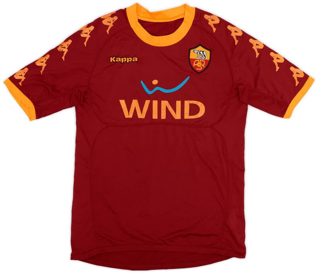 2010-11 Roma Home Shirt - 6/10 - (XL.Boys)