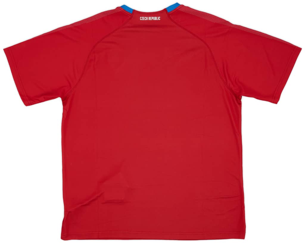 2018 Czech Republic Home Shirt (XXL)