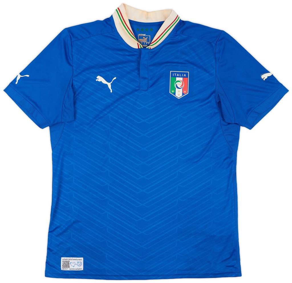 2012-13 Italy Home Shirt - 7/10 - (L)