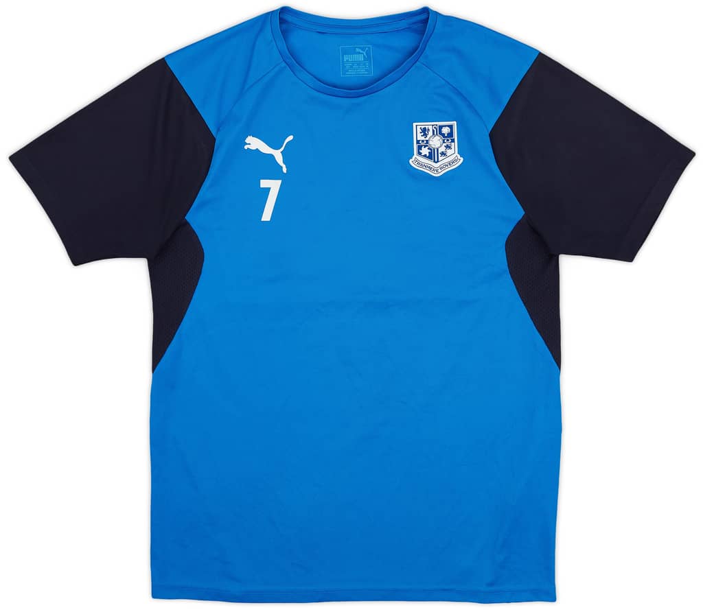2016-17 Tranmere Player Issue Puma Training Shirt #7 - 8/10 - (M)