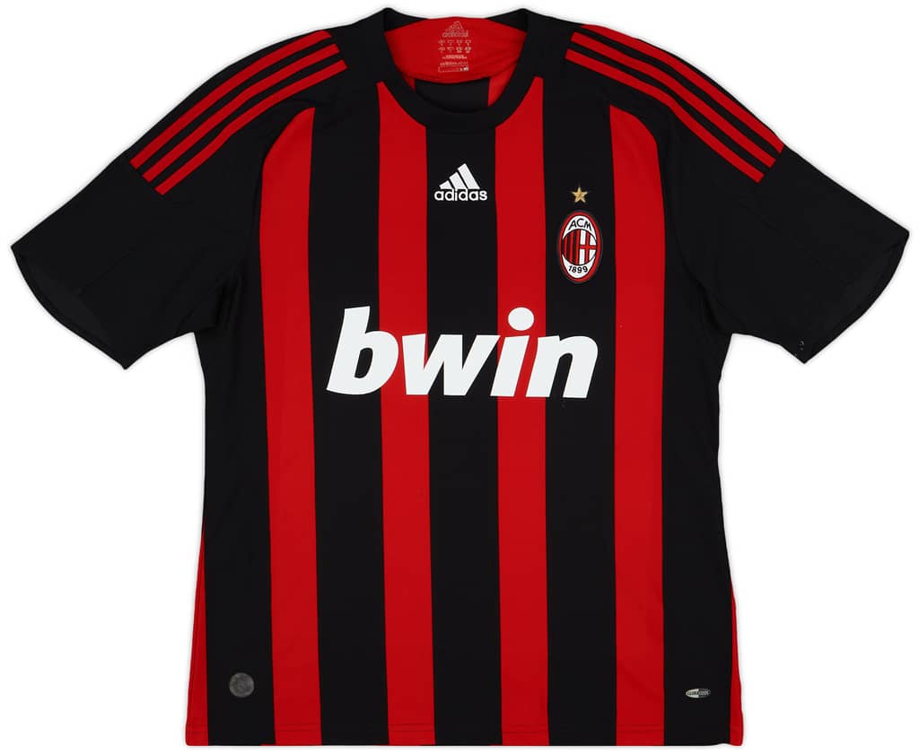 2008-09 AC Milan Home Shirt Nesta #13 - 8/10 - (L)