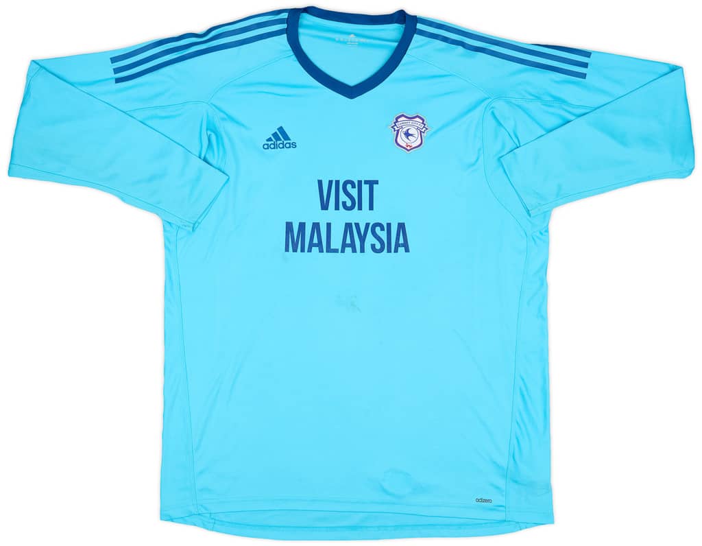 2017-18 Cardiff City GK Shirt - 7/10 - (XXL)