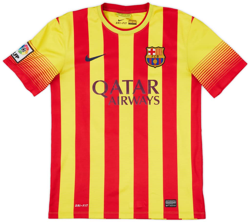 2013-15 Barcelona Away Shirt Messi #10 - 8/10 - (M)