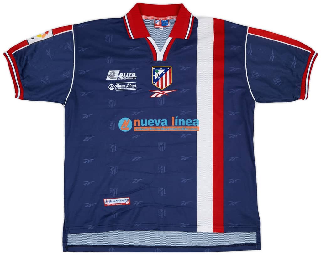 1999-00 Atletico Madrid Match Issue Away Shirt #5