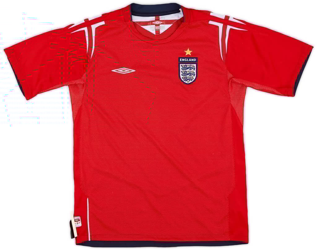 2004-06 England Away Shirt - 9/10 - (L.Boys)