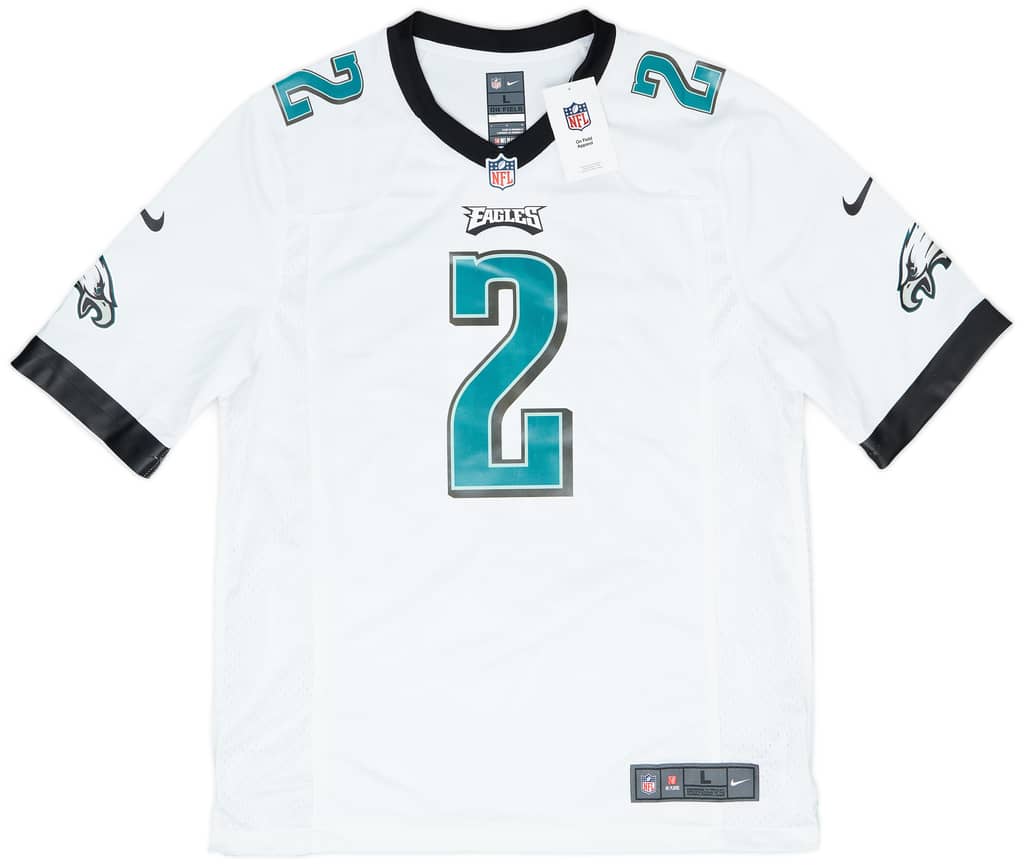 2020-24 Philadelphia Eagles Slay Jr #2 Nike Game Away Jersey (L)