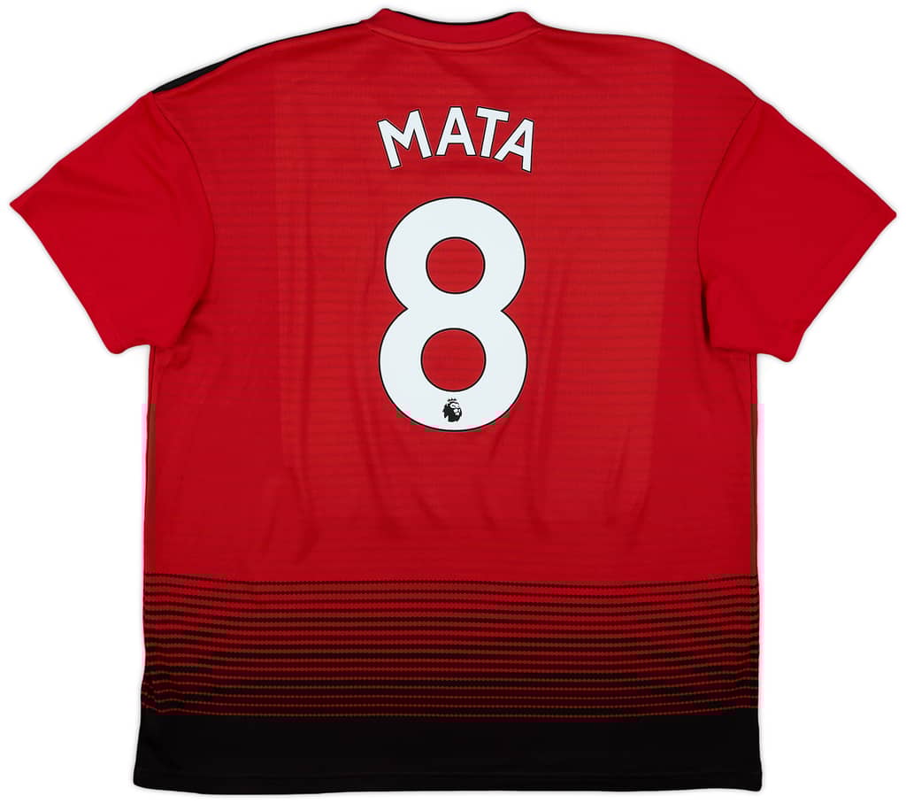 2018-19 Manchester United Home Shirt Mata #8 (XL)