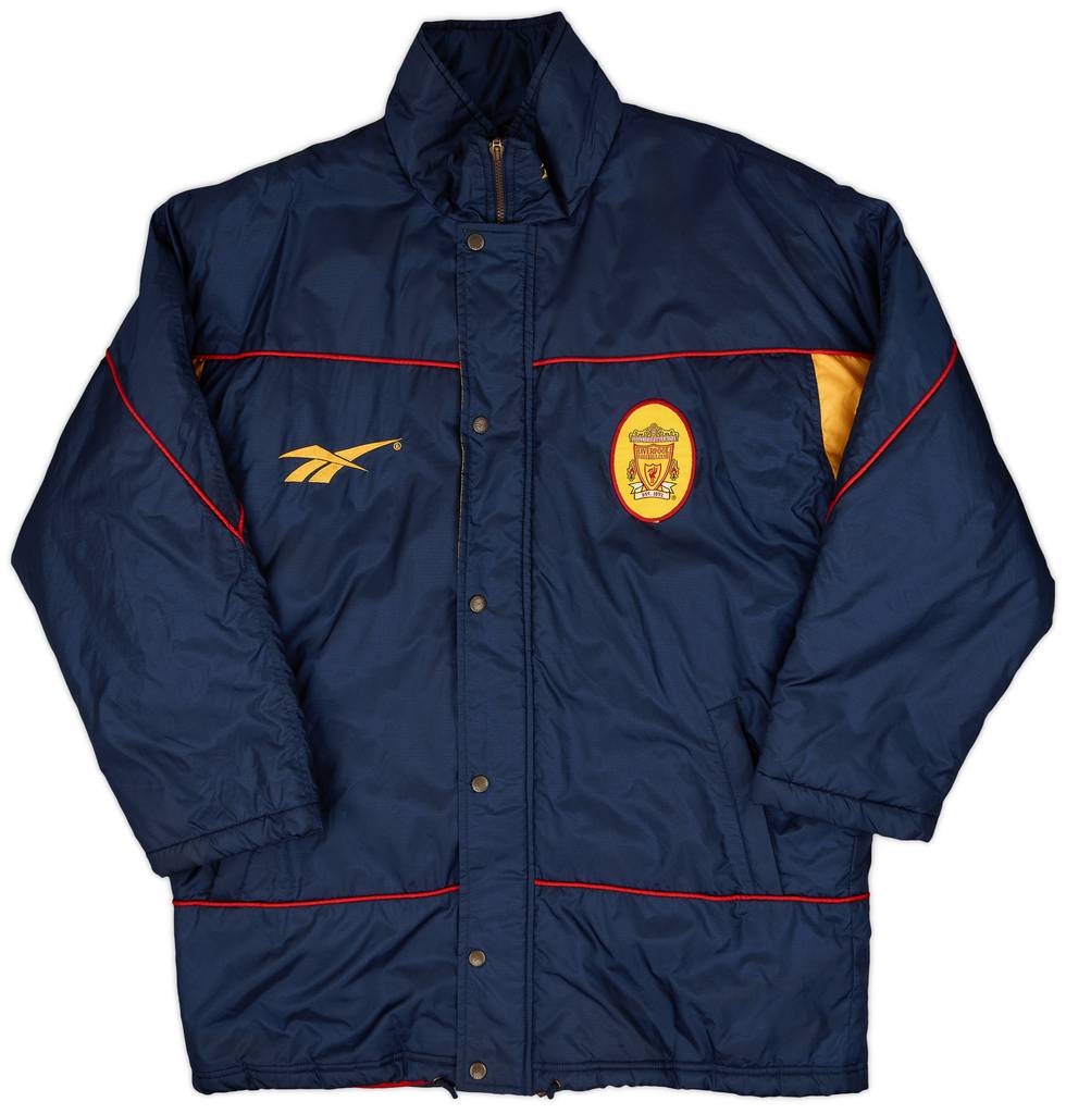 1996-97 Liverpool Reebok Padded Bench Coat - 6/10 - (XL)