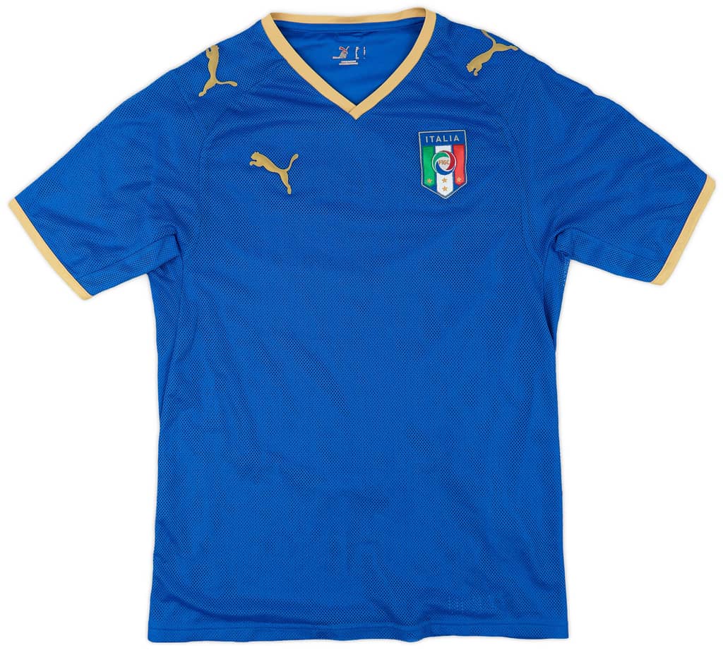 2007-08 Italy Home Shirt - 7/10 - (S)