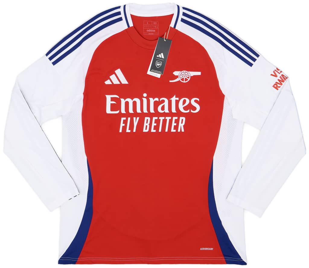 2024-25 Arsenal Home L/S Shirt Rice #41