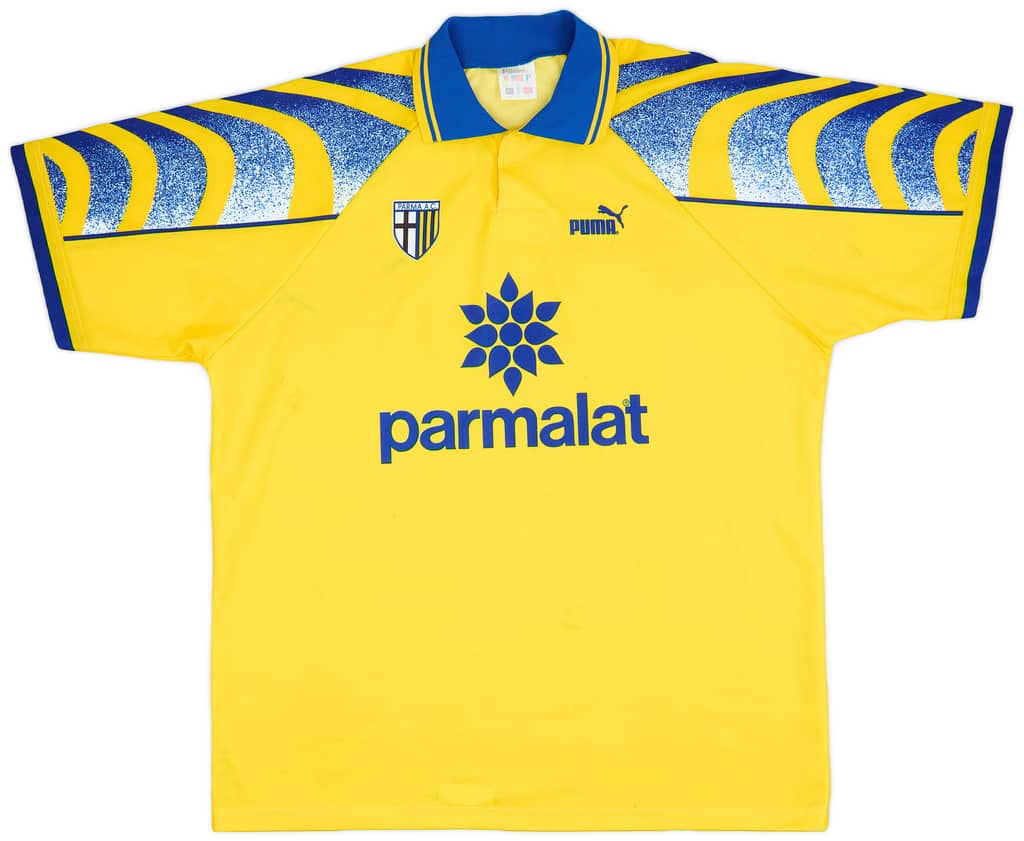 1995-96 Parma Basic Third Shirt #7 (Sensini) - 6/10 - (XL)